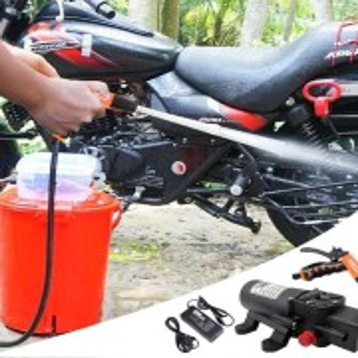 Bike Washer Pump with Powerful Motor
