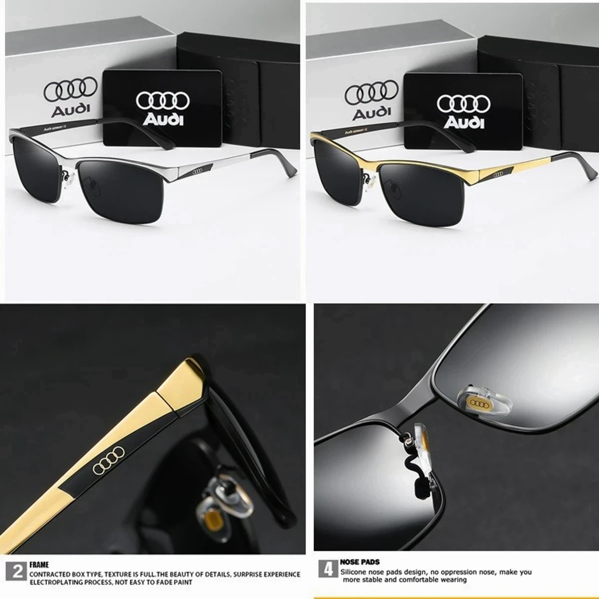 New Audi Polarized Sunglasses