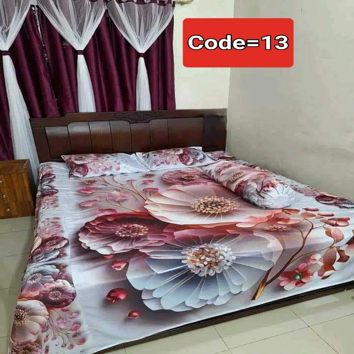 3D Pint Bed Sheet Colour Code = 13