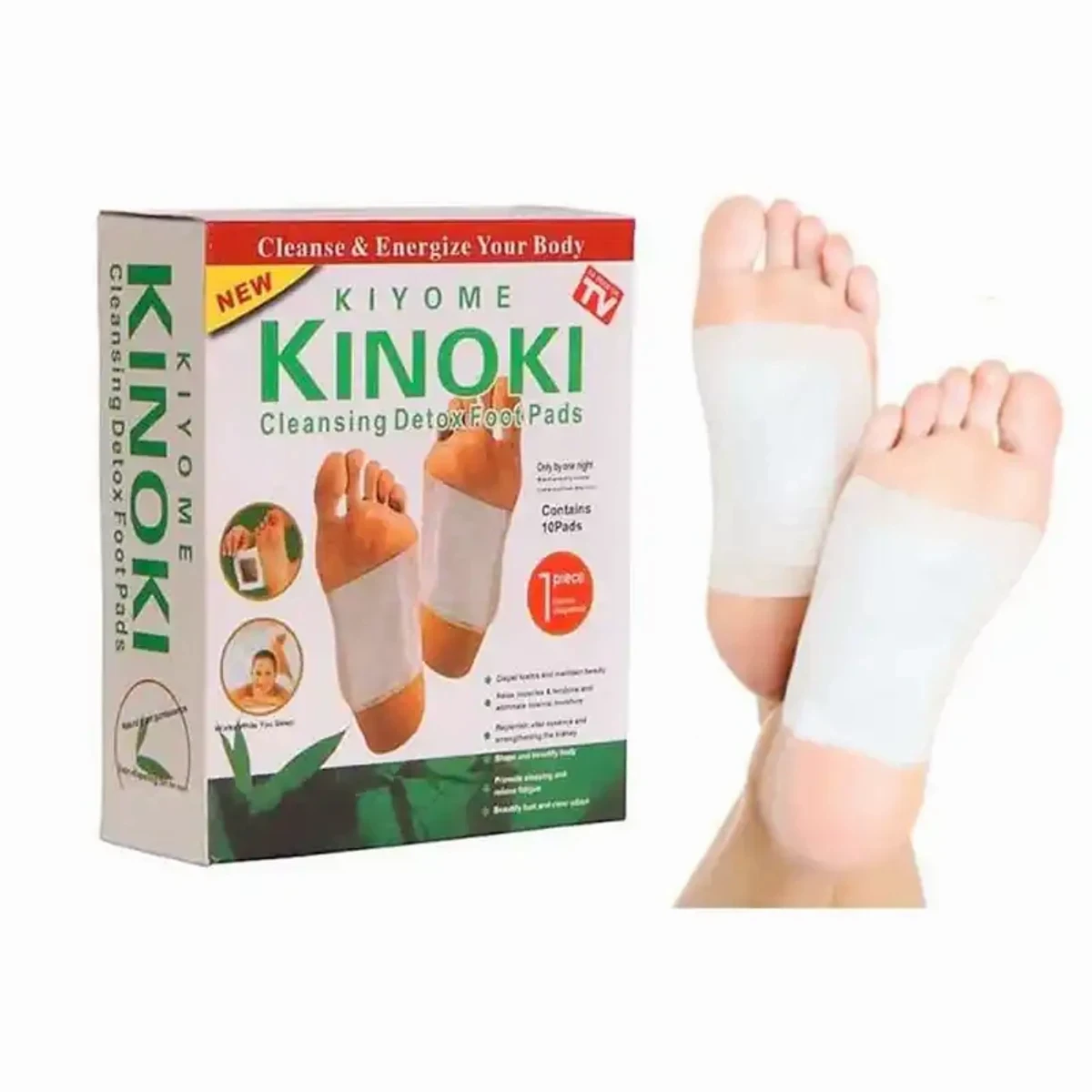 Original kinoki detox foot pad 4 Packet (40 pcs hulf Course)