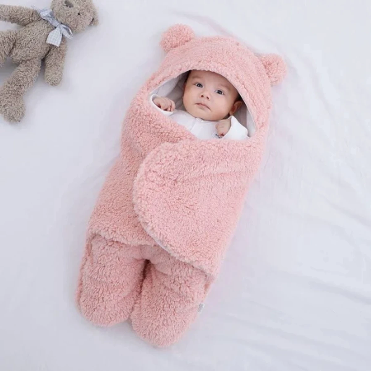 Cute Baby blanket pink ( Made In China )