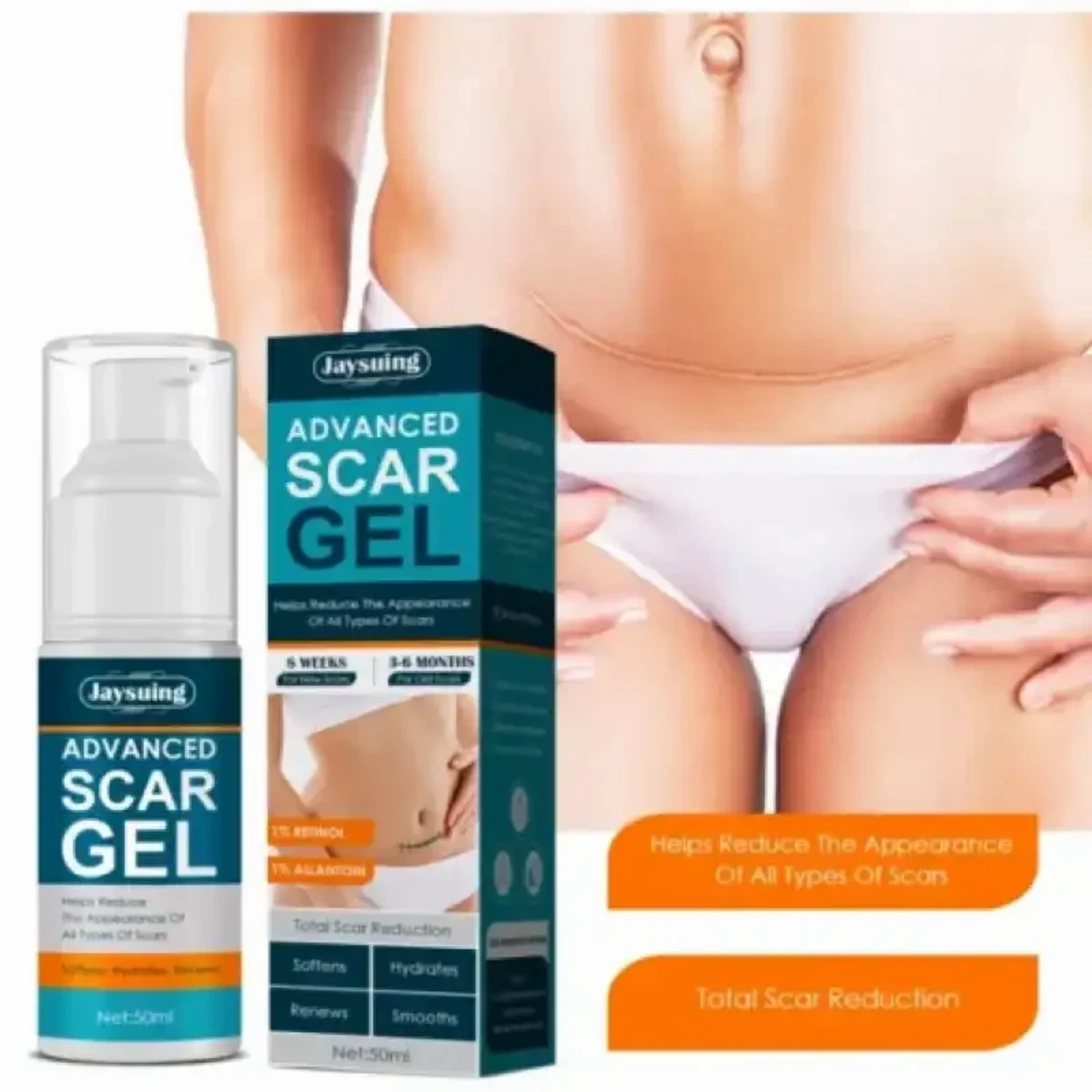 Scar Gel- স্ক্যাচ/দাগ দূরীকরণের